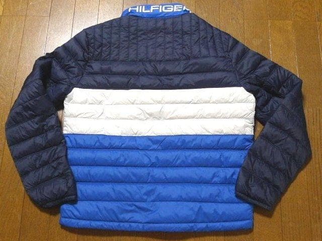 【大きい】XL日本サイズ位新品トミーヒルフィガーUSA限定ダウンジャケット同機能