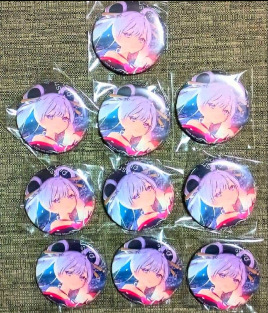 【未開封/激レア品/非売品】超かぐや姫　CD　特典　缶バッジ　ヤチヨ 10個