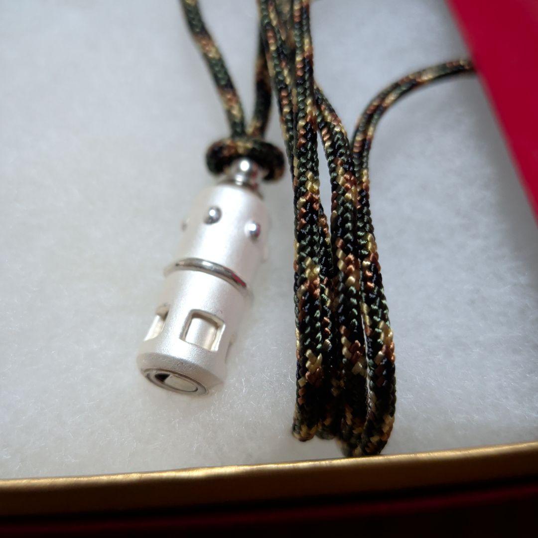 スタジオジブリ 風の谷のナウシカ 蟲笛ペンダント　シルバー　ネックレス　山西宝石