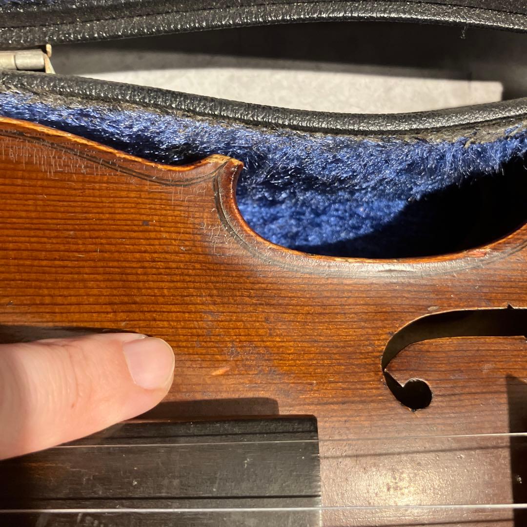 約110年前の鈴木正吉バイオリン 4/4サイズNo不明