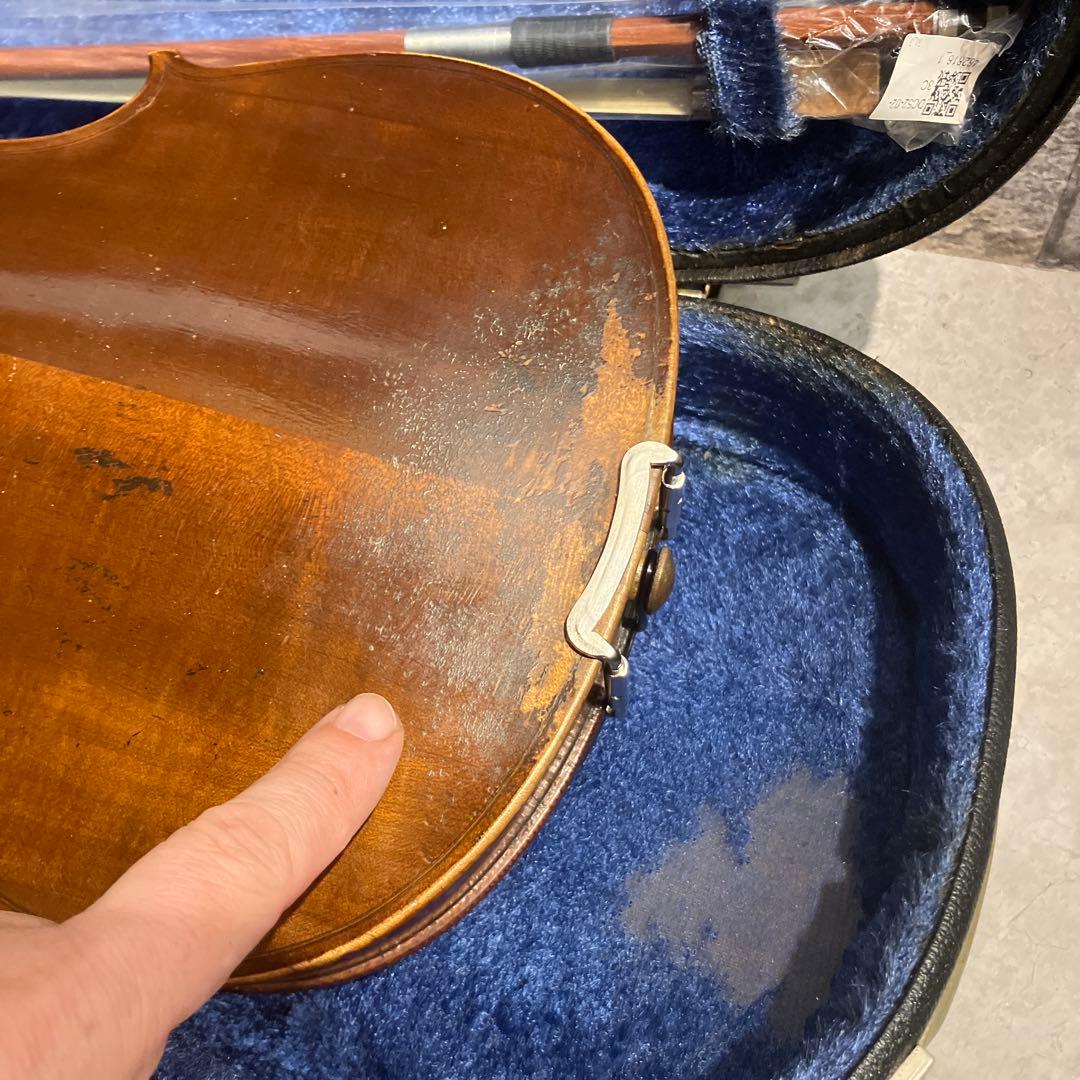 約110年前の鈴木正吉バイオリン 4/4サイズNo不明