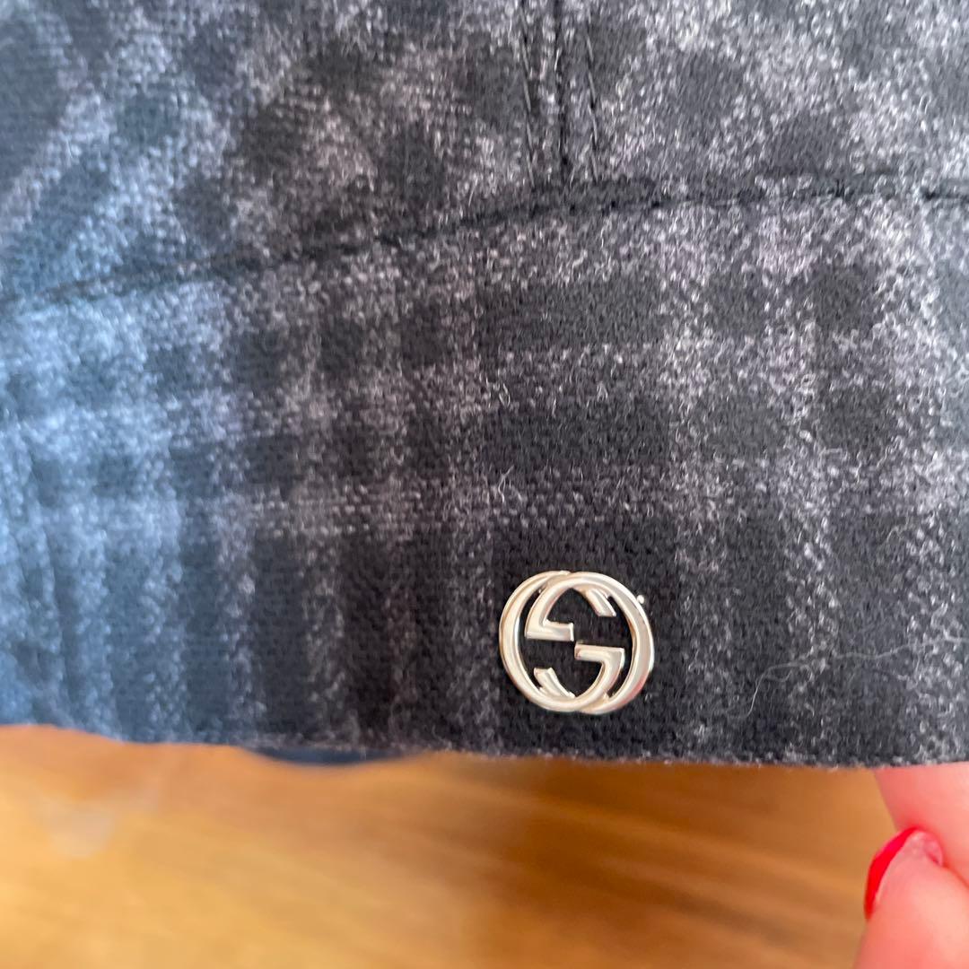 「SALE 美品」 GUCCI ハンチング帽