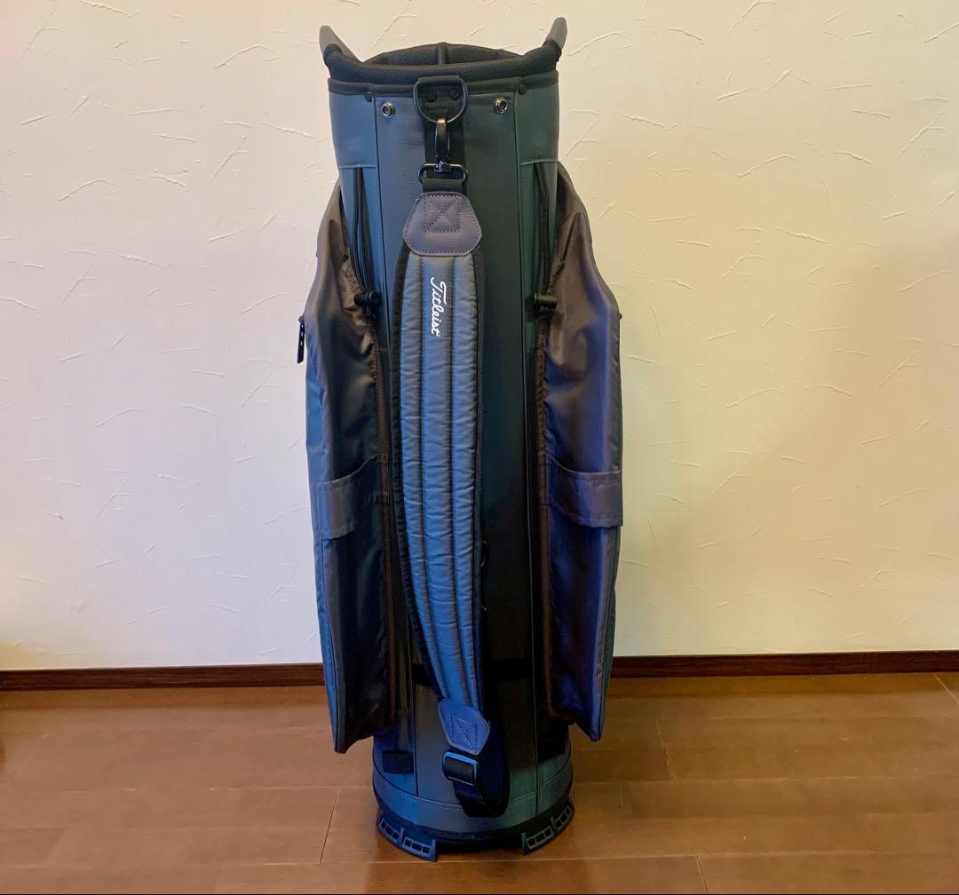 ★良品 タイトリスト TITLEIST カート14キャディバッググレー