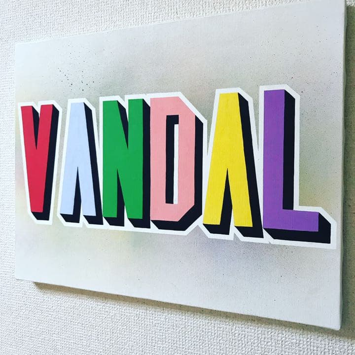 【手描き】オリジナルアート 絵画 キャンパス 3点セット