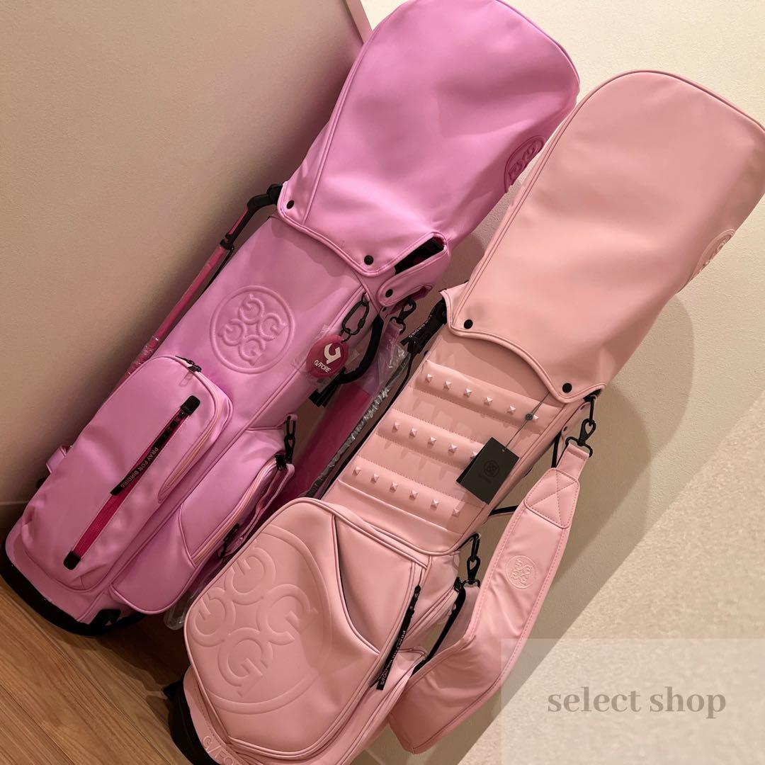【♡】新品未使用 G/FOREスタンド式 キャディーバック ピンク