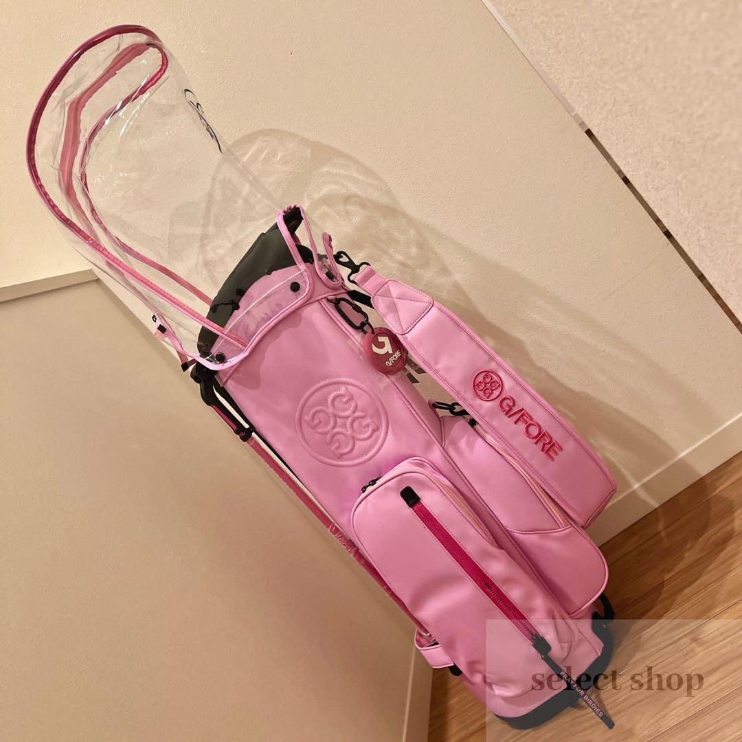 【♡】新品未使用 G/FOREスタンド式 キャディーバック ピンク