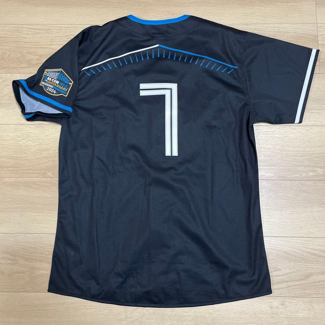 【美品】ファイターズ　松本剛　エスコンフィールド1周年ユニフォーム　Lサイズ