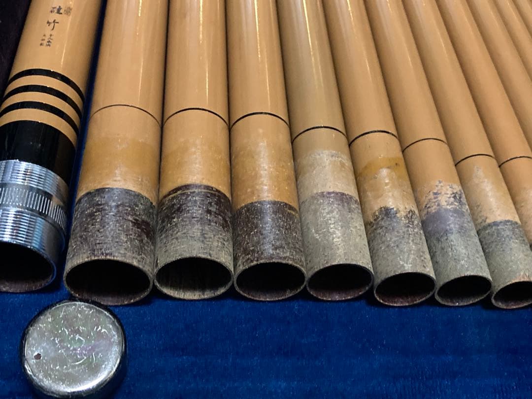 喜楽 硅竹 5.4m 渓流竿 仕舞35cm