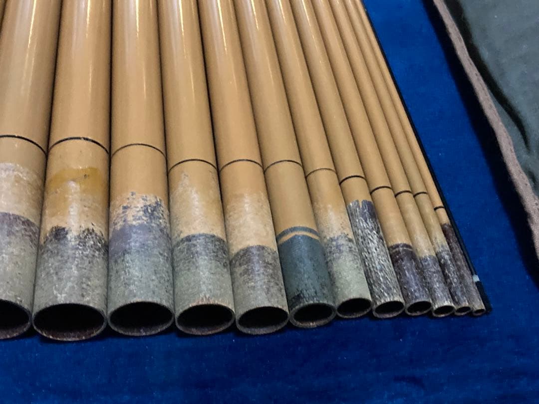 喜楽 硅竹 5.4m 渓流竿 仕舞35cm