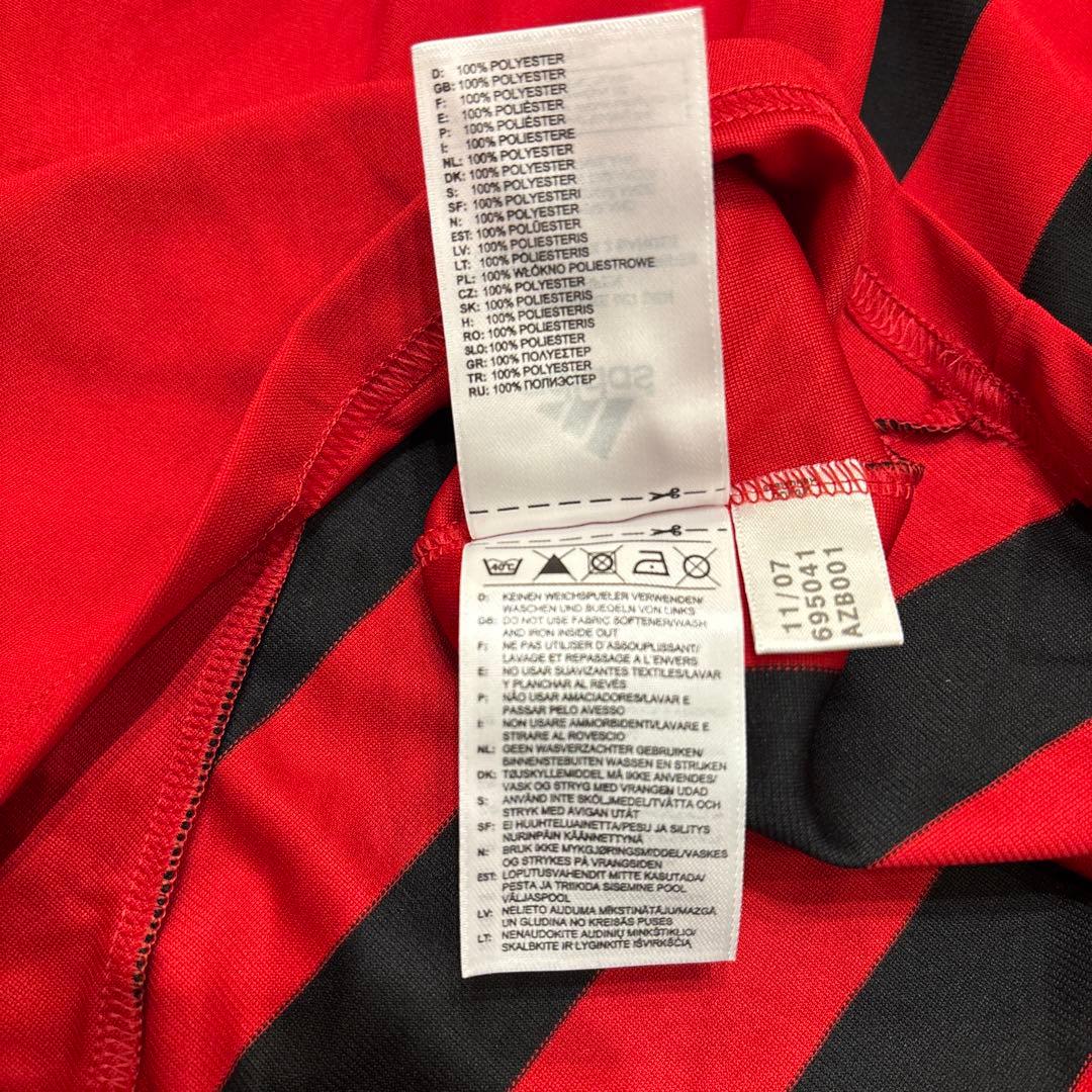 【美品】ACミラン ユニフォーム 07-08 アディダス 4XO