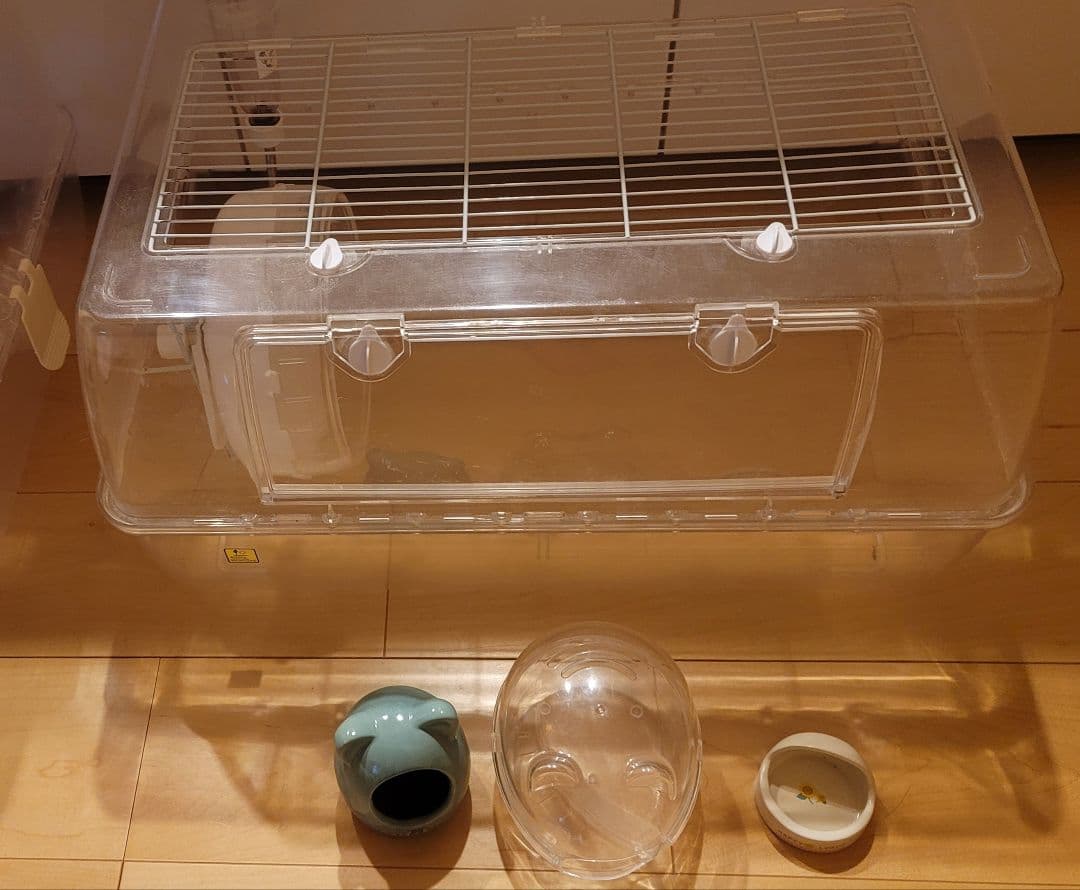 クリアケージ 大きめ　ルーミィ60　ハムスター