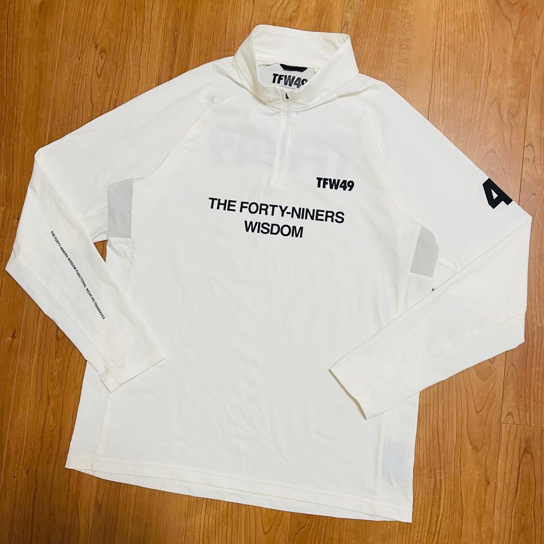 TFW49 長袖ハーフジップシャツ　XL junhashimoto ゴルフ