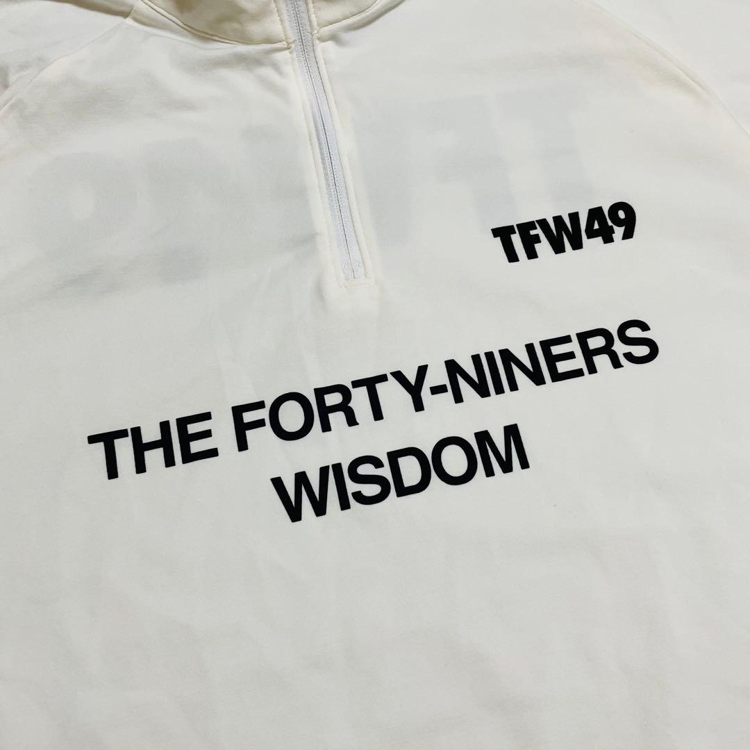 TFW49 長袖ハーフジップシャツ　XL junhashimoto ゴルフ