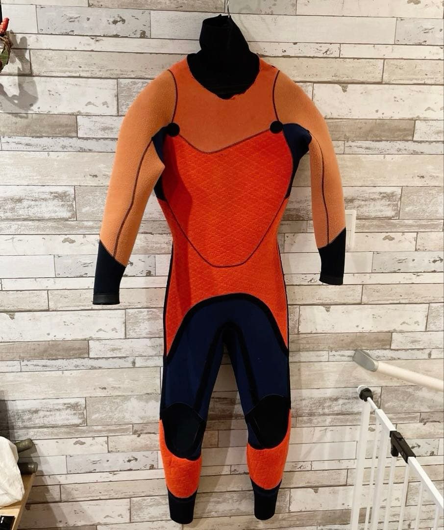 【美品CYBER 165cm 63kg】メンズM セミドライ 裏起毛 5/3ミリ