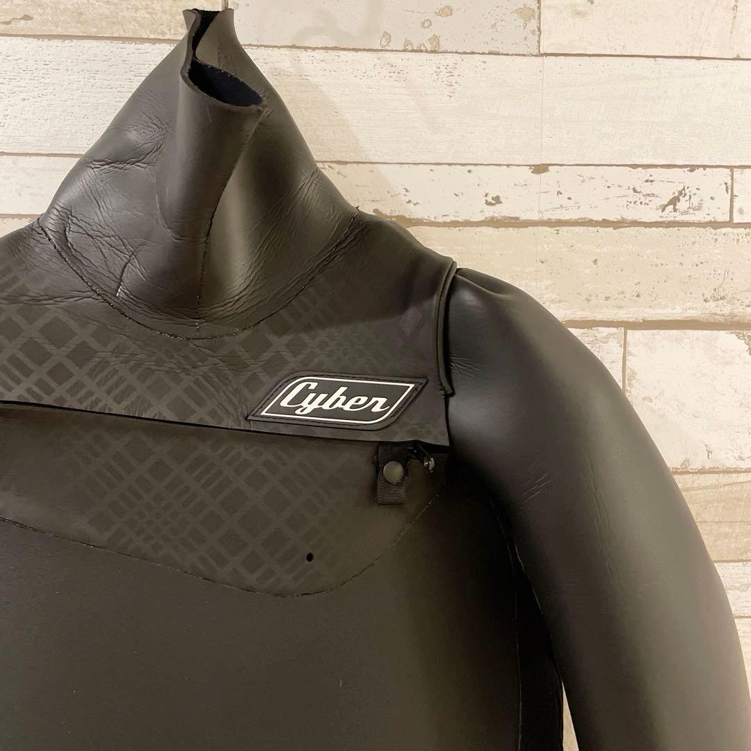 【美品CYBER 165cm 63kg】メンズM セミドライ 裏起毛 5/3ミリ