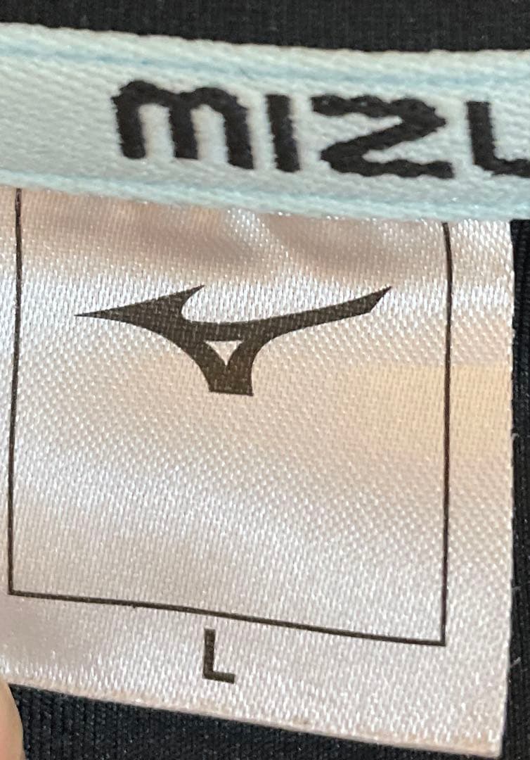 ミズノ　ストレッチスウェットセットアップ　ブラック　Lサイズ