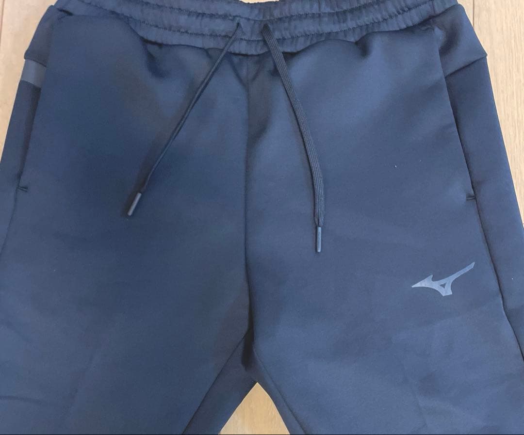 ミズノ　ストレッチスウェットセットアップ　ブラック　Lサイズ