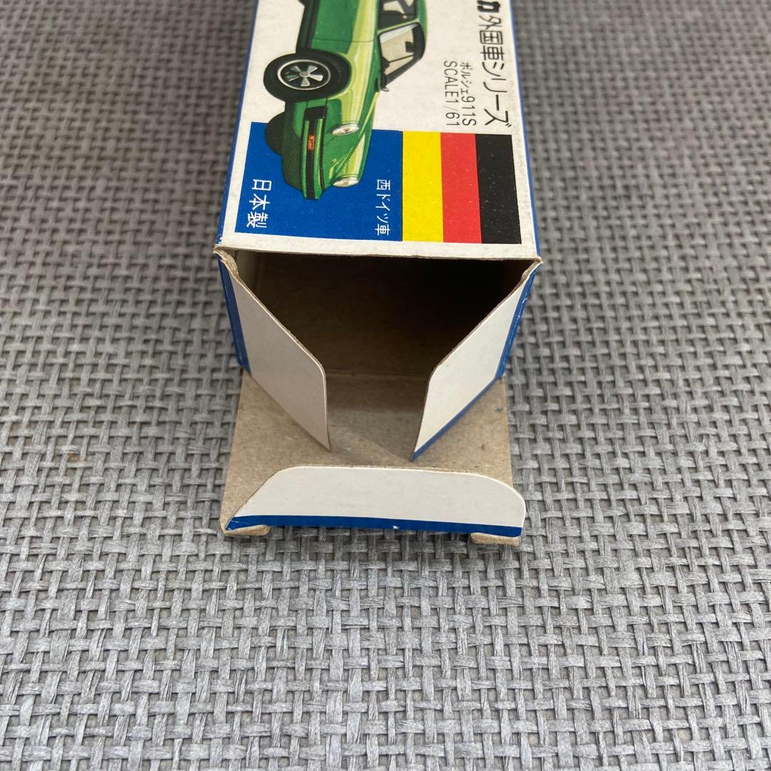 【希少・日本製】トミカ 外国車シリーズ F3 ポルシェ 911S 銅メッキ