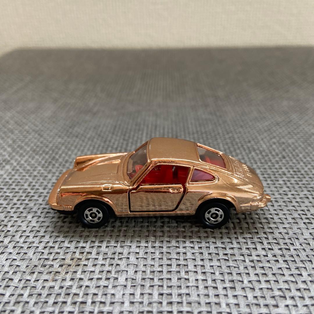 【希少・日本製】トミカ 外国車シリーズ F3 ポルシェ 911S 銅メッキ