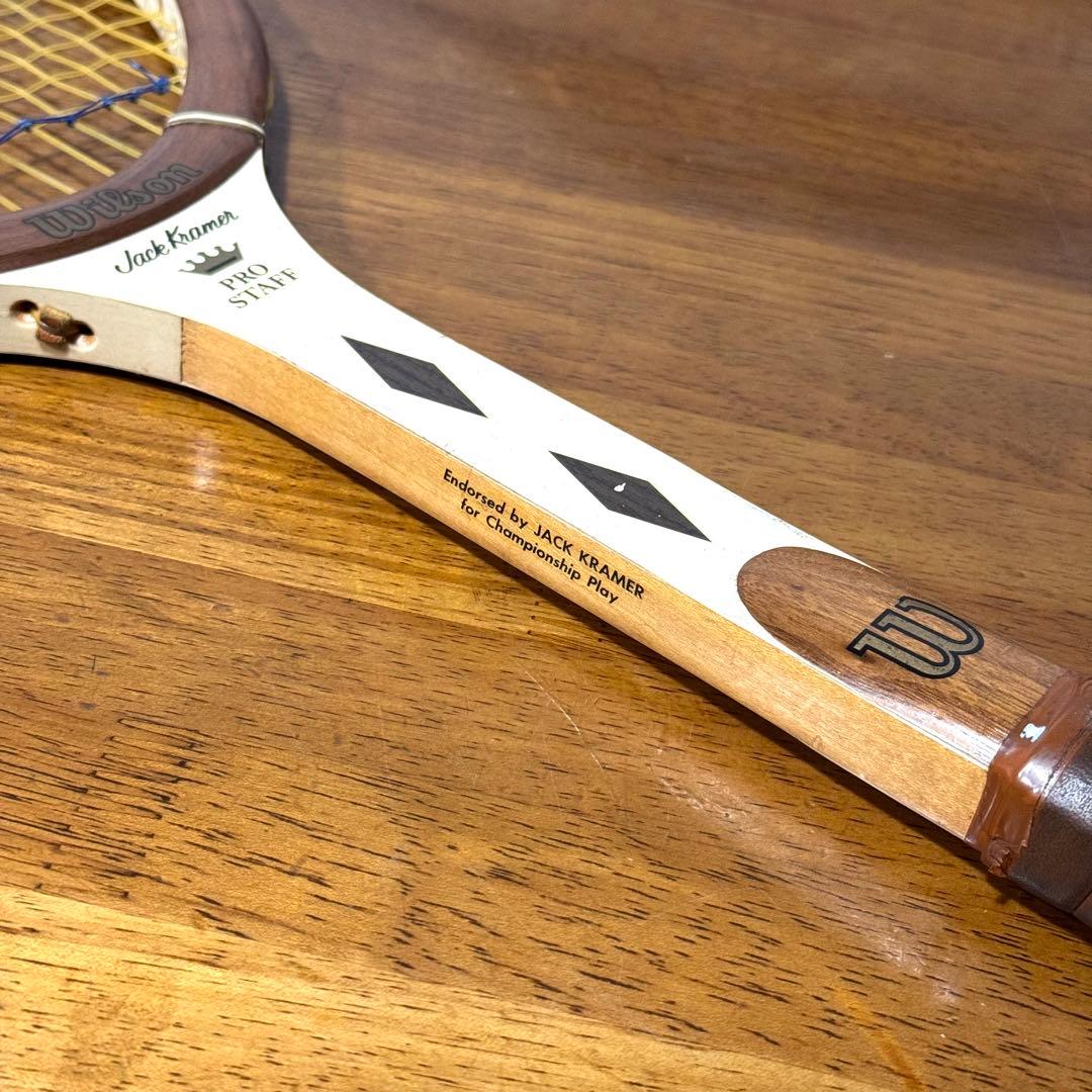 レア ヴィンテージラケット WILSON ジャック・クレーマー プロスタッフ