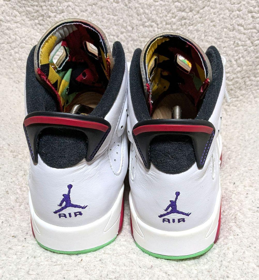 Air Jordan 6 ホワイト/レッド25cm