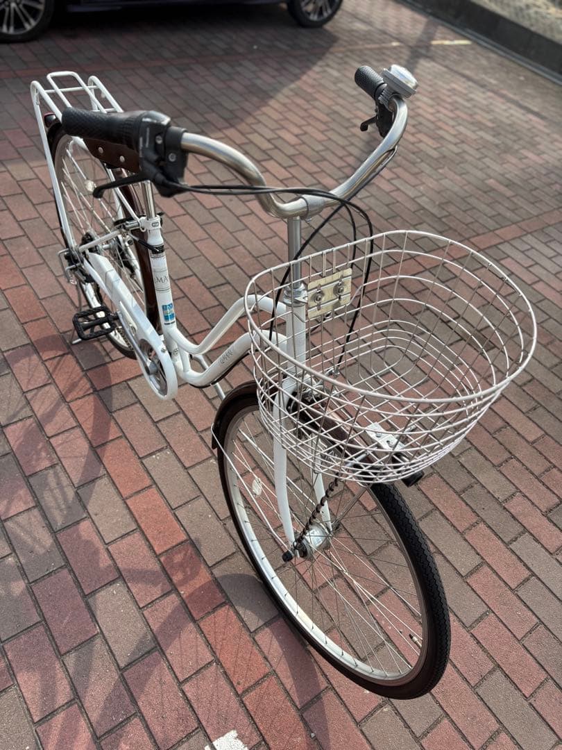 前籠/後子供載せ仕様・ママ(パパ)チャリ(27㌅)配達でもお引き取りでも可能です