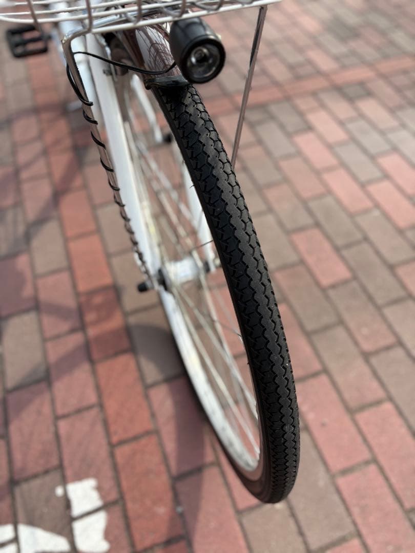 前籠/後子供載せ仕様・ママ(パパ)チャリ(27㌅)配達でもお引き取りでも可能です