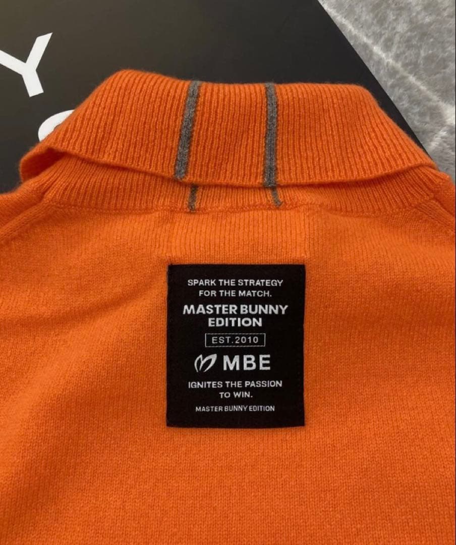 新品 パーリーゲイツ マスターバニー カシミヤ100％ ニット (7)サイズ3L