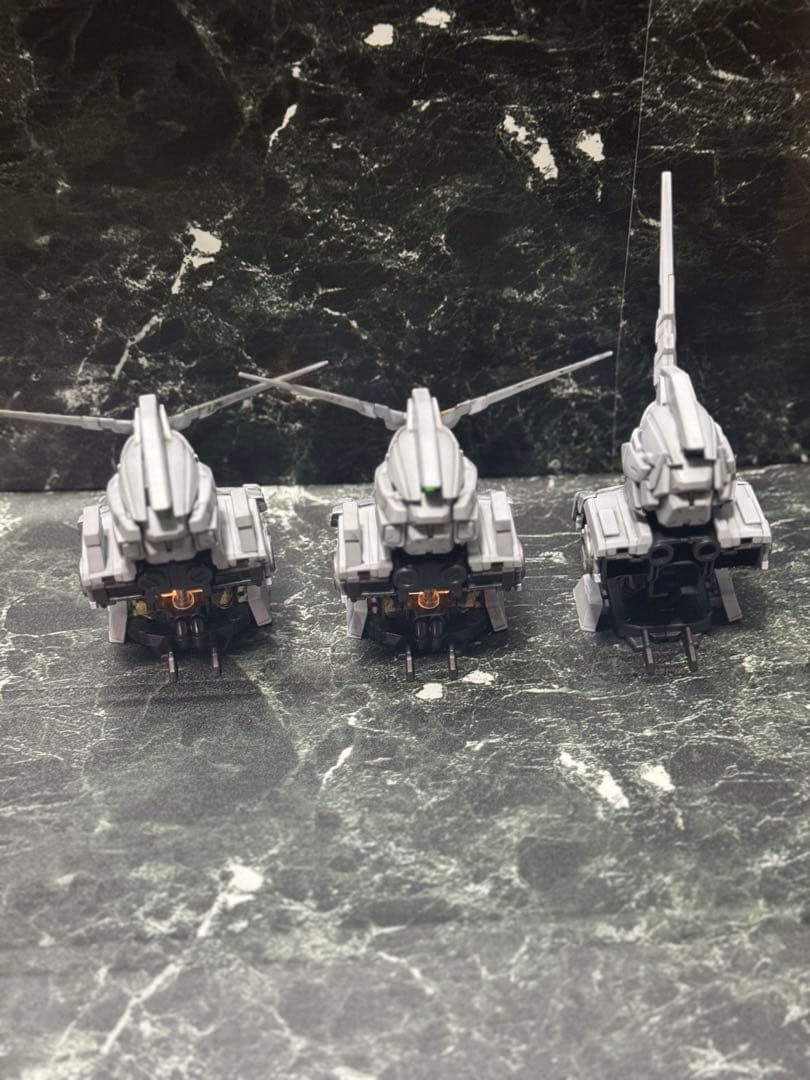 ユニコーンガンダム　メカニカルバスト　塗装完成品　デストロイ　覚醒　セット