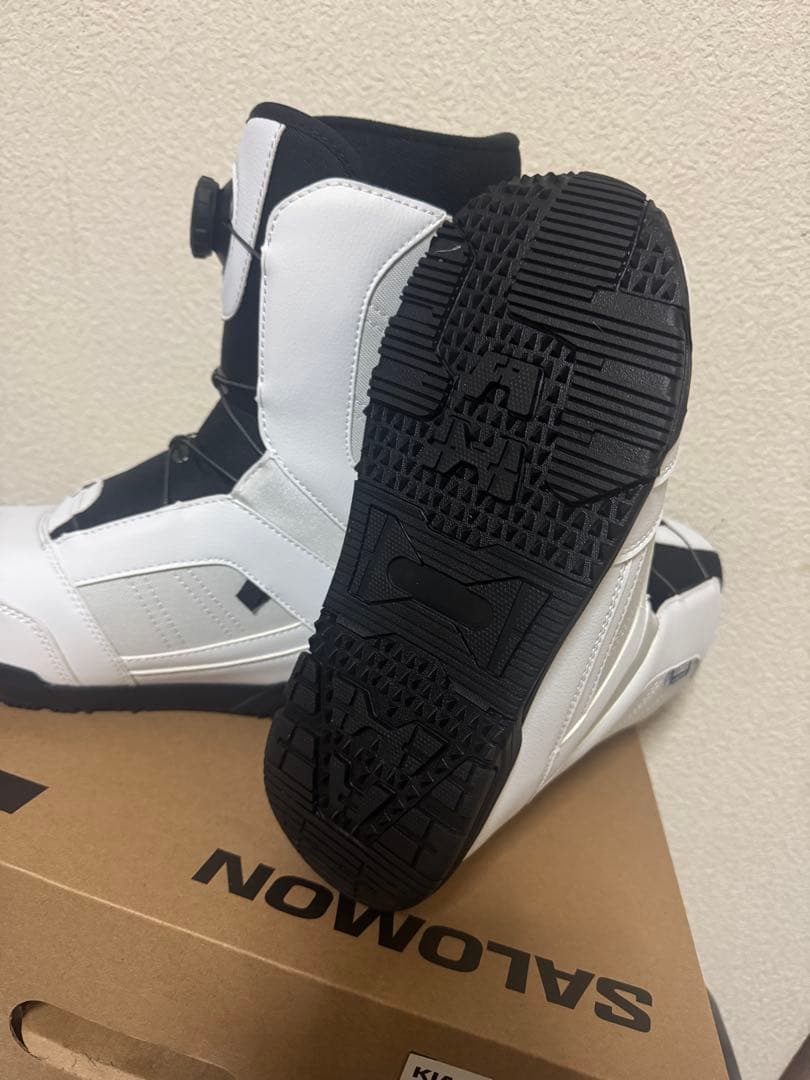 kissmark ジャフィ　ホワイト スノーボードブーツ ボアシステム