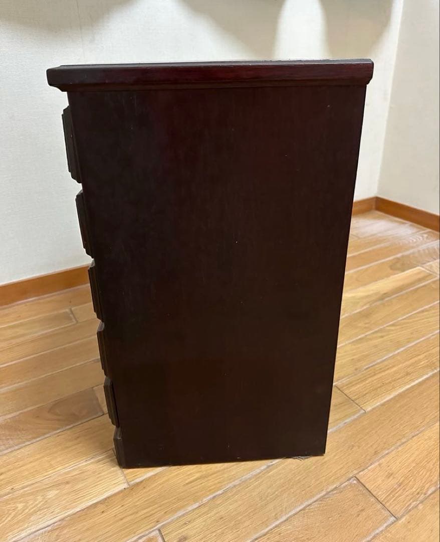 昭和レトロ　チェスト 5段引き出し 民芸風家具 アンティーク　古民家インテリア