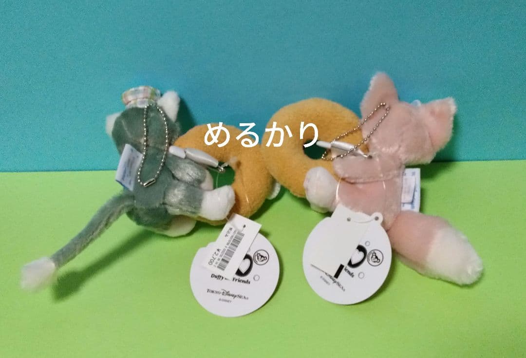 ダッフィー＆フレンズ　フィルドウィズジョイ！　ぬいぐるみバッジセット　ドーナツ