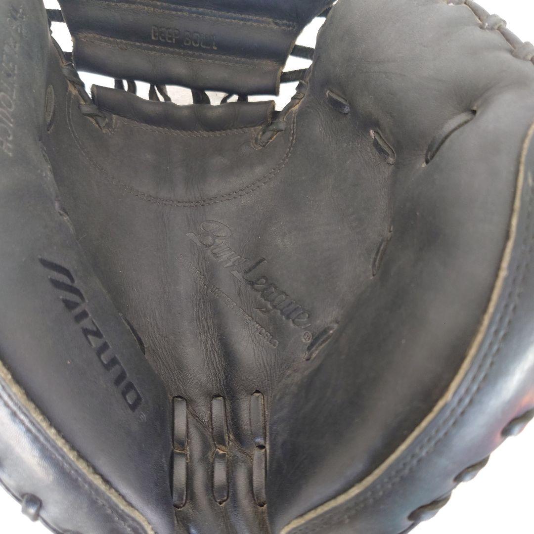 MIZUNO 右利き ビューリーグ キャッチャーミット BLACK