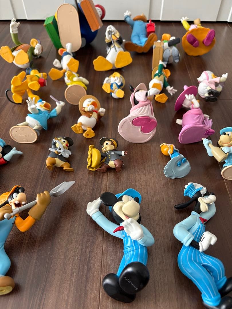 【超希少】レトロディズニーミッキー&フレンズフィギュア24体まとめ売りセット