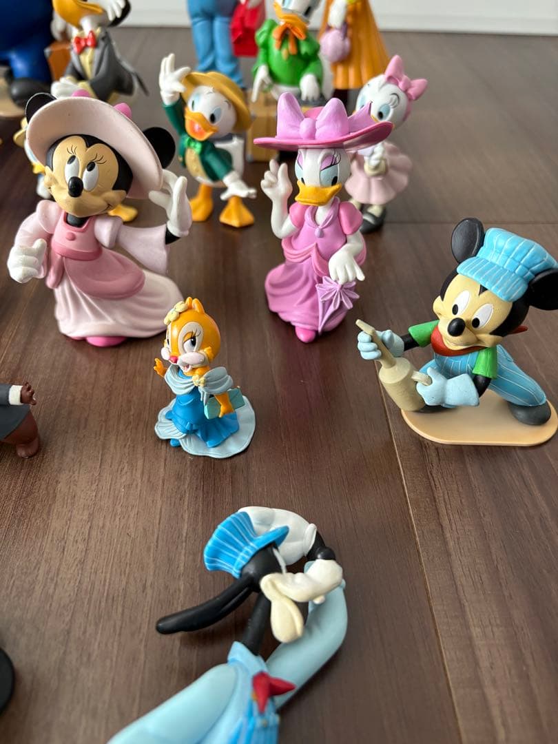 【超希少】レトロディズニーミッキー&フレンズフィギュア24体まとめ売りセット