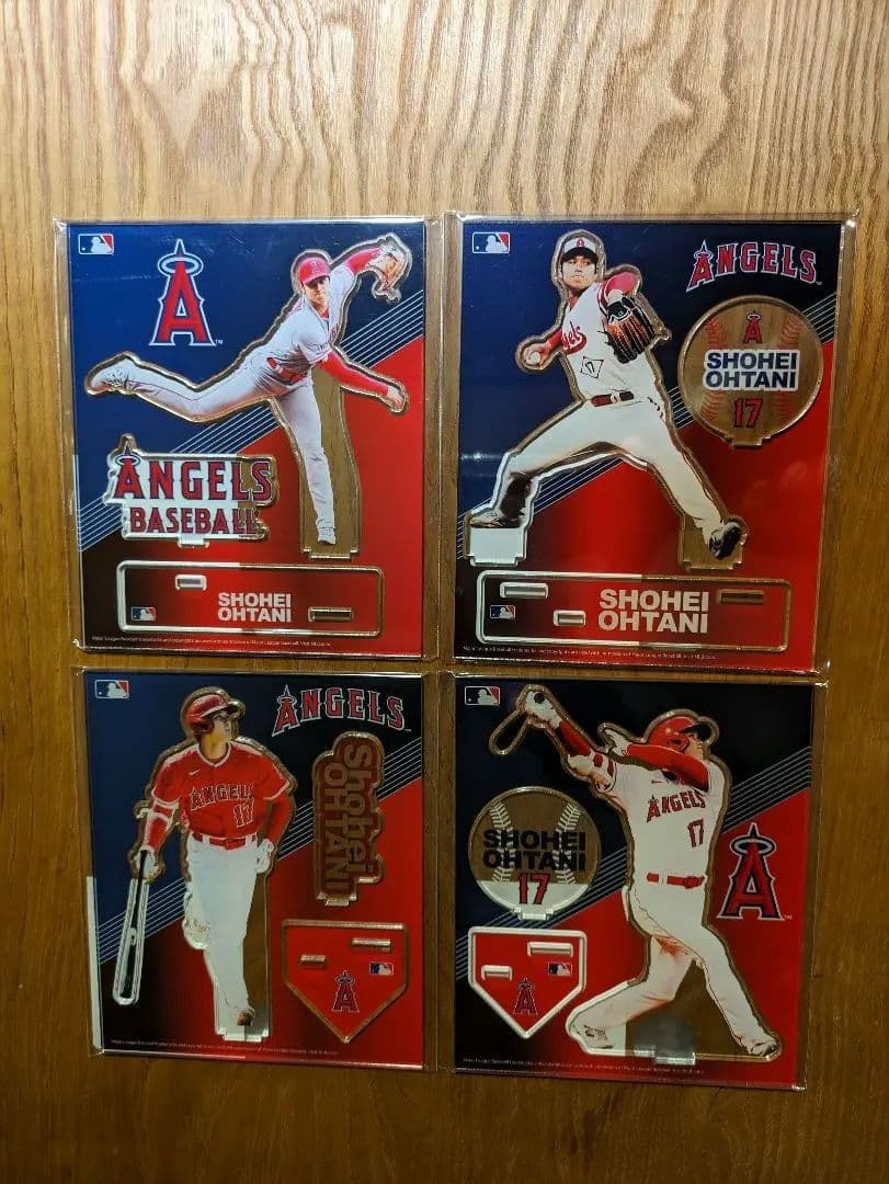 大谷翔平アクリルスタンド郵便局限定販売4種セット