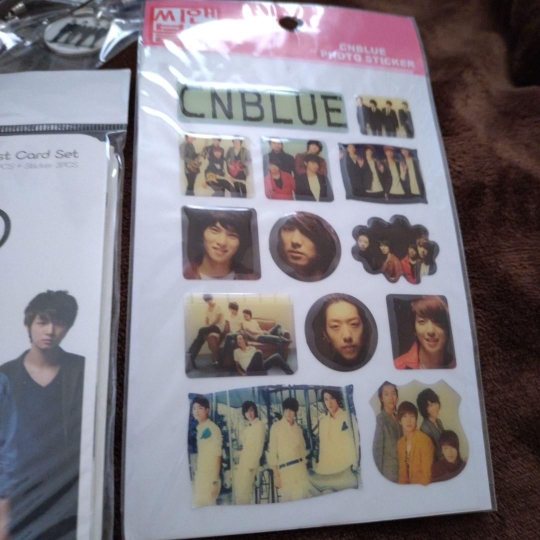 CNBLUE　グッズ　ミラーストラップ　ポストカード　ステッカー　立体シール