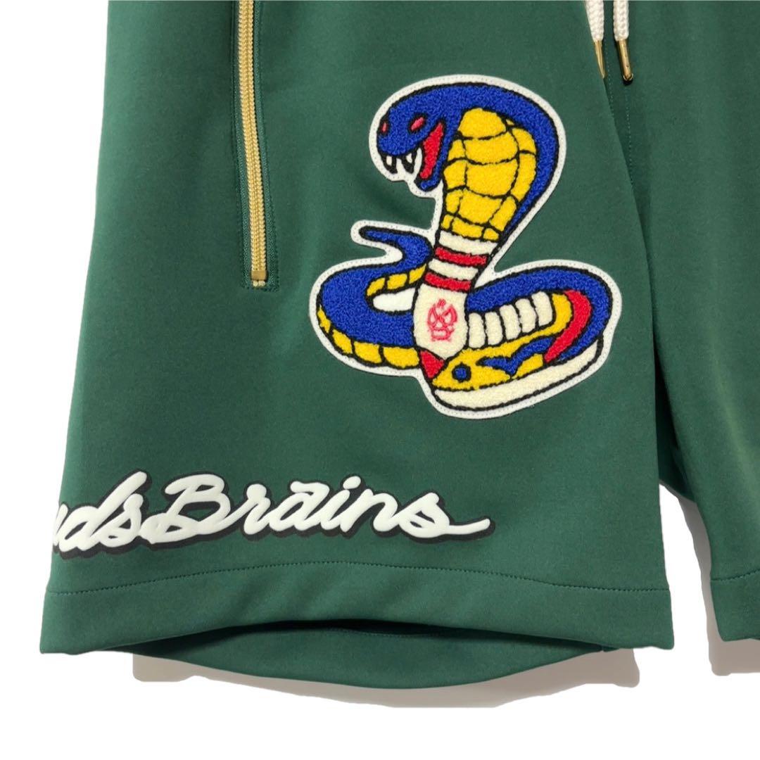 新品 ラッセルノ ゴルフ コブラ ワッペン ショートパンツ グリーン M 4