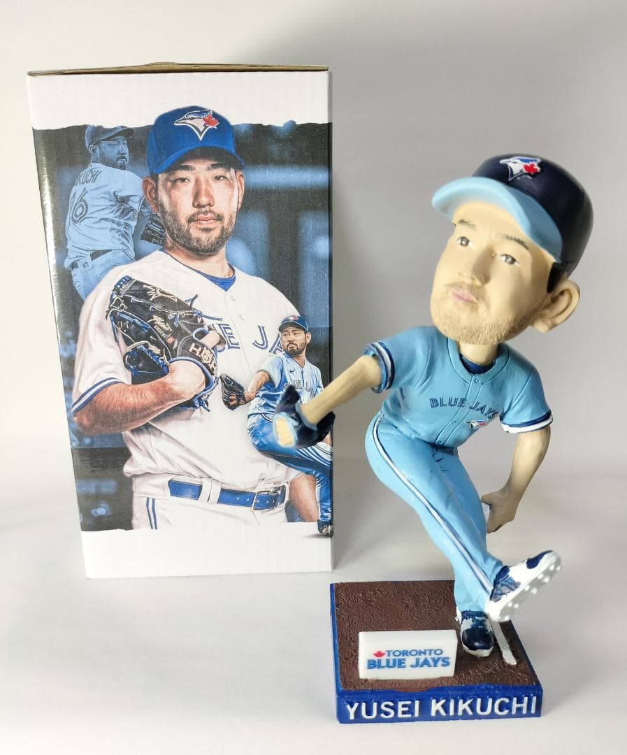 菊池雄星／ボブルヘッド人形 (2024／トロント・ブルージェイズ）
