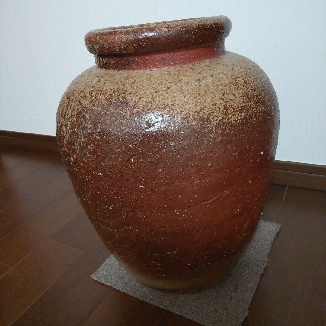 中　壺　2　備前焼