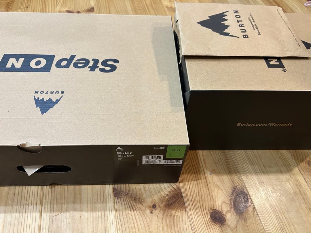 burton step on 24-25 ブーツ26.5cmバインMセット