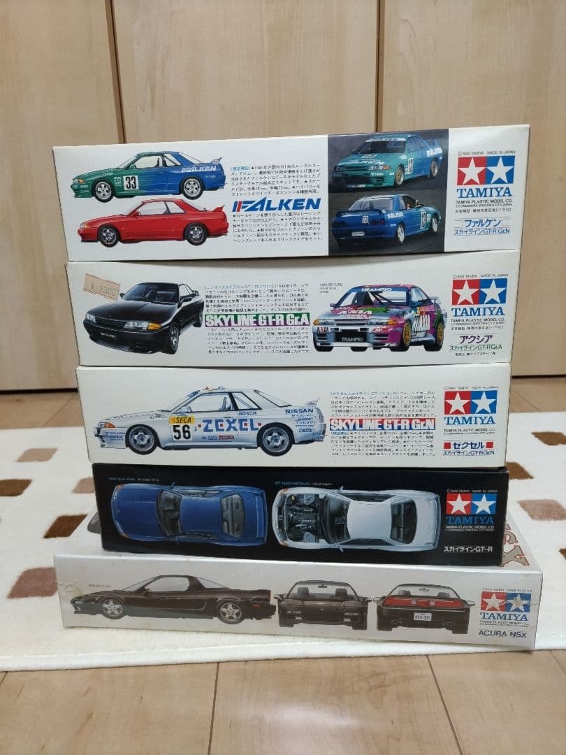Tamiya SKYLINE GT-R プラモデル 5点セット