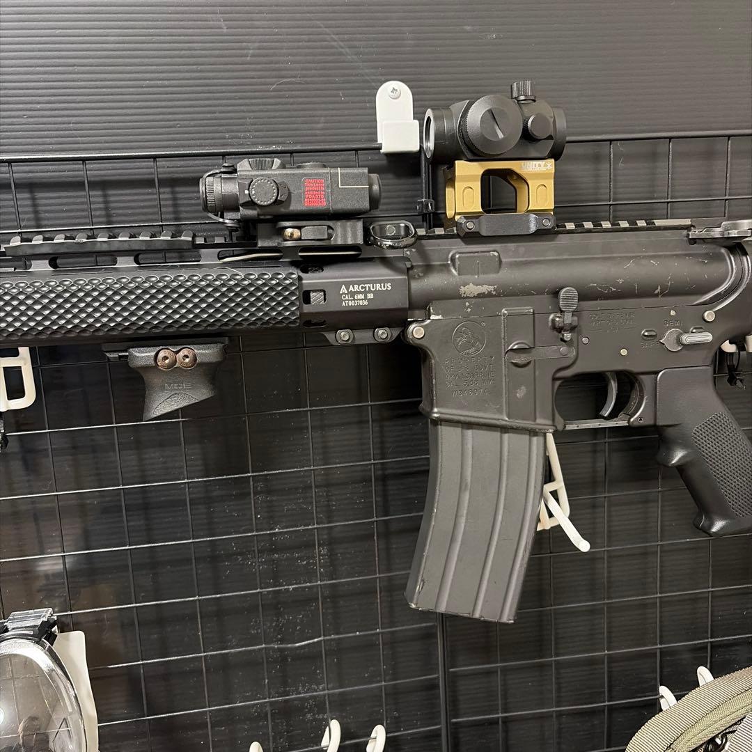 MWS M4 ガスガン ブラック