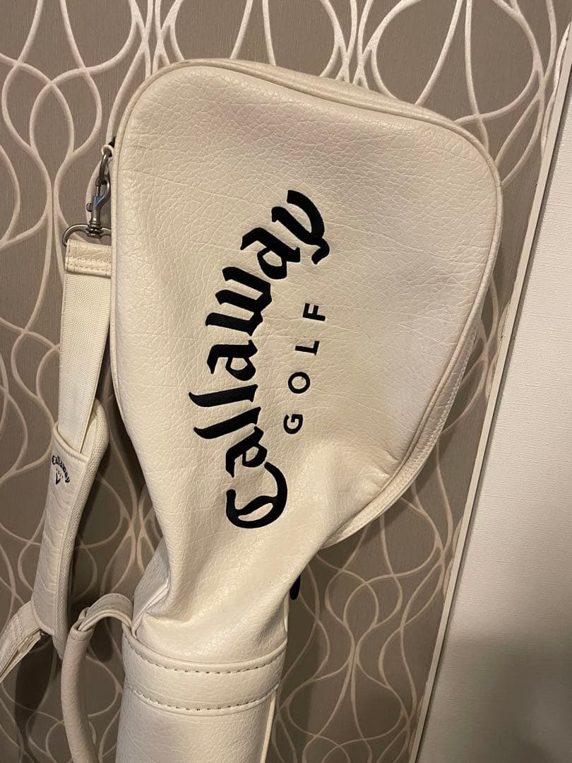 【Callaway】 キャロウェイ ゴルフバッグ クラブケース 合成皮革　美品！