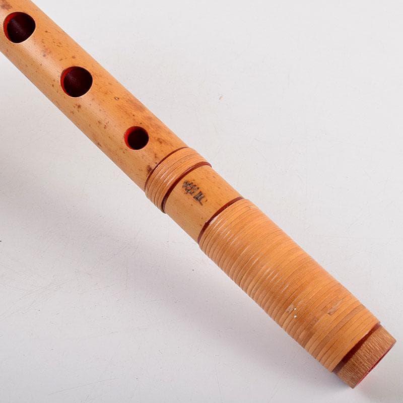 和楽器　木管楽器　喜月　横笛　竹笛　篠笛　袋付　N　8916