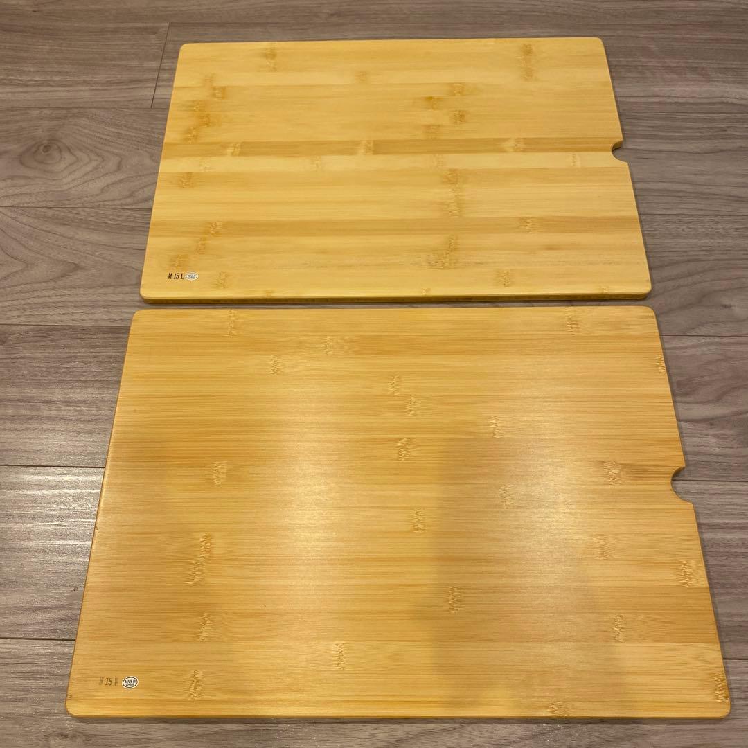  peak ウッドテーブル W竹 2個セット 旧モデル CK-126T