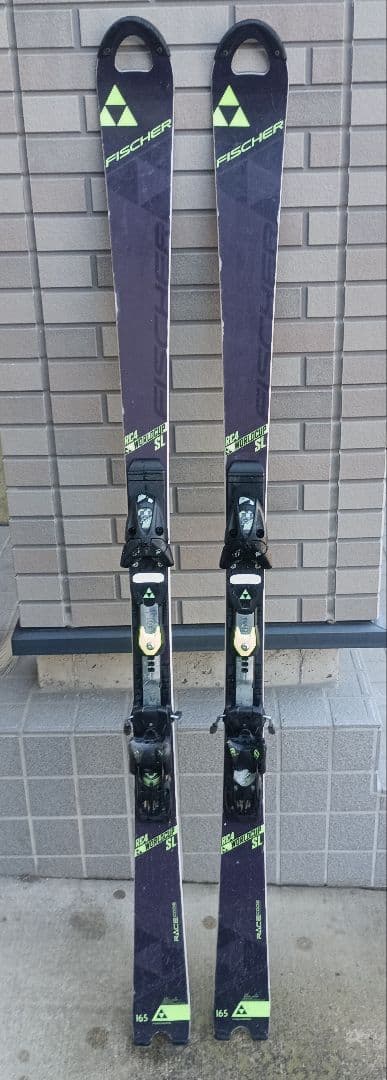 FISCHERフィッシャー選手用SLスキー165cm Z17ビンディング