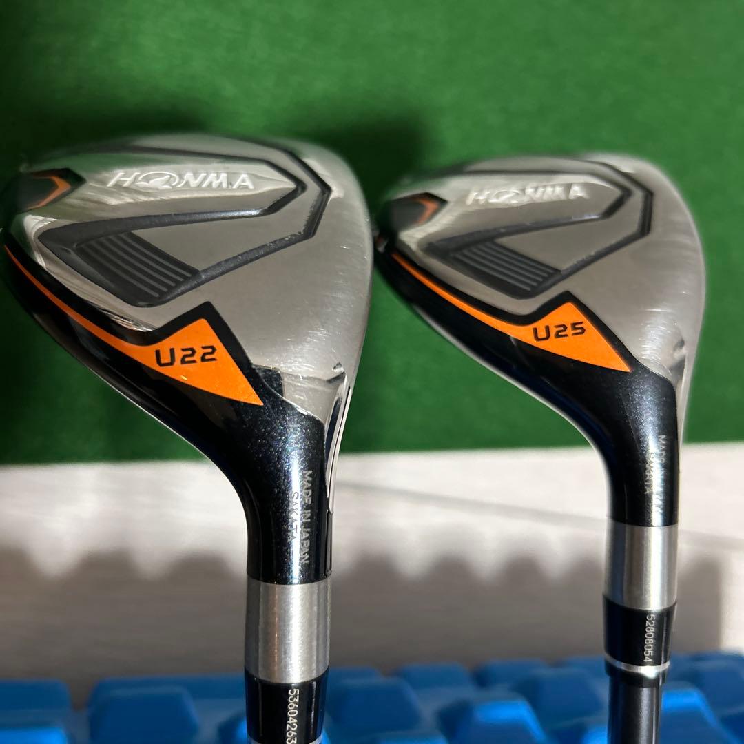 名器、美品！ホンマゴルフ TW747 ユーティリティ 2本セット