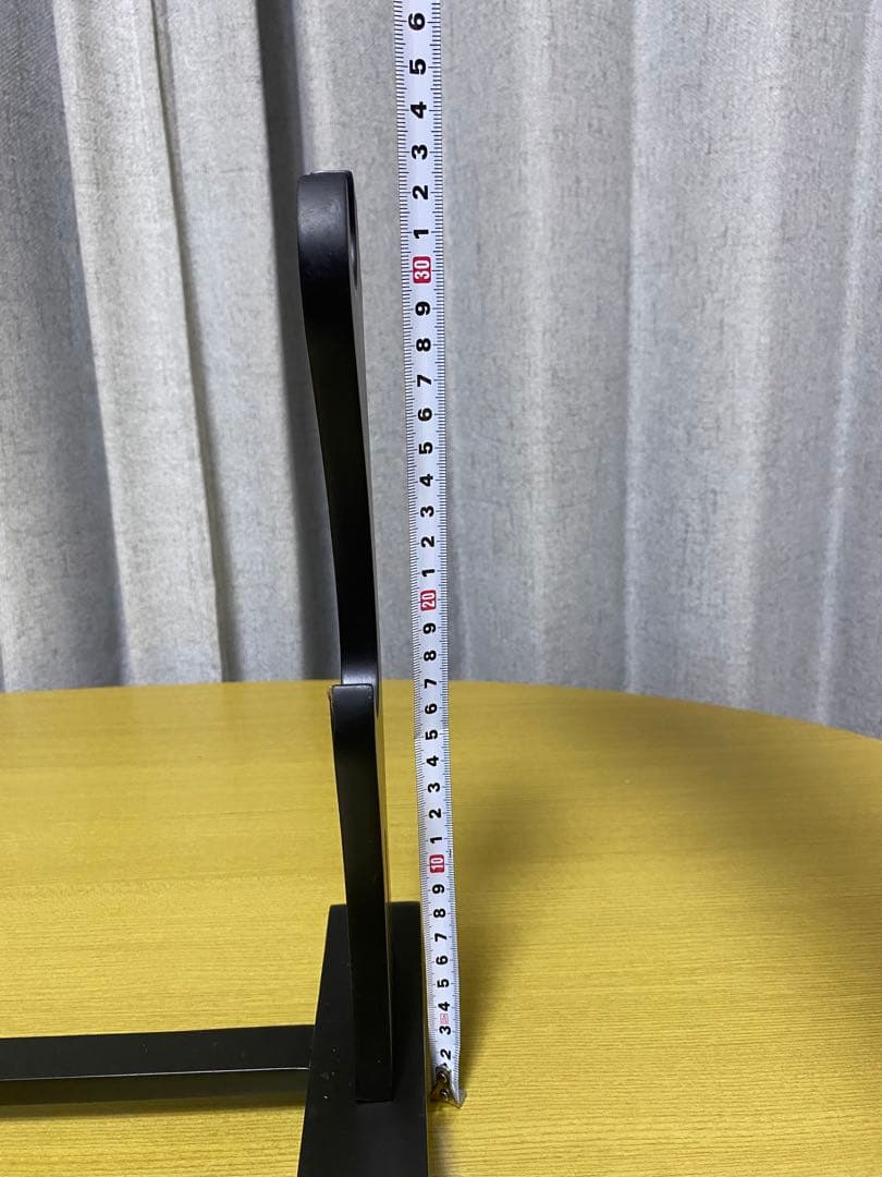 【値下げ】美術刀　赤石目セット　台座付き　模造刀