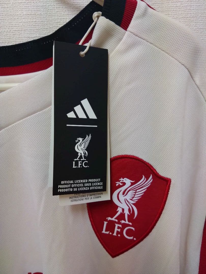サラー リバプール 2025-26アウェイユニフォーム プレミアバッチ付